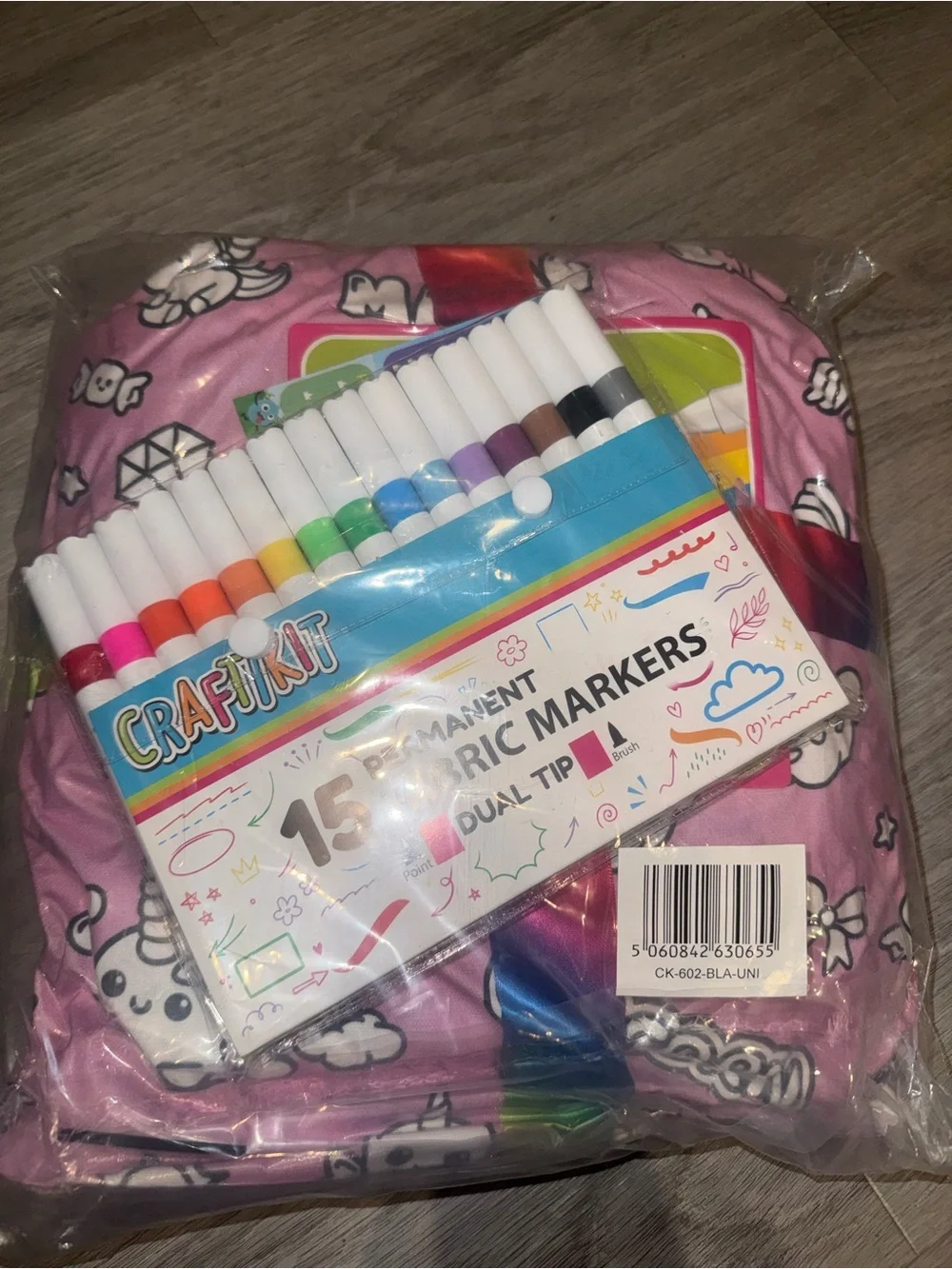 Kids coloring blanket